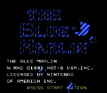 Blue Marlin, The (USA) screen shot title